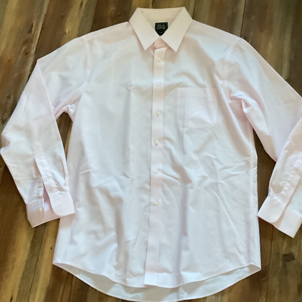 Jos. A. Bank Light Pink Dress Shirt 16.5/34
